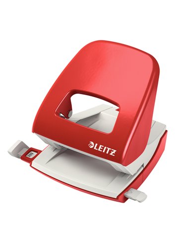 Perforatore 2 fori 5008 rosso max 30fg LEITZ 50080025 LEITZ PERFORATORI