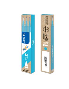 SET 3 REFILL SFERA FRIXIONball 0.7mm AZZURRO PILOT 006645