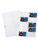 10 BUSTE FORATE PORTA CARDS 21,5X29,7CM FAVORIT 100460075
