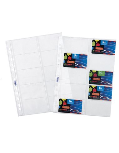10 BUSTE FORATE PORTA CARDS 21,5X29,7CM FAVORIT 100460075 FAVORIT BUSTE PER USI DIVERSI E DEDICATI