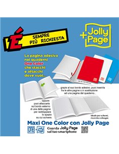 MAXIQUADERNO 210x297mm A4 20fg+1 80gr 10mm ONE COLOR BLASETTI 1412 2