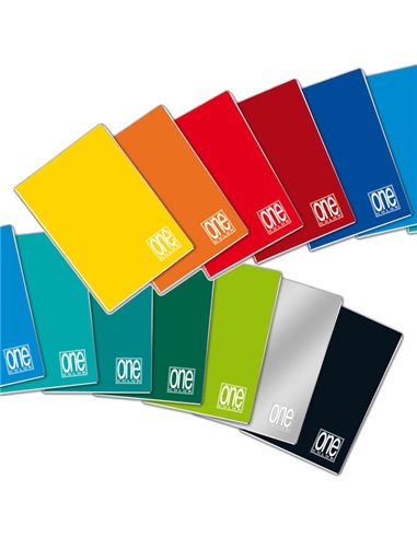 QUADERNO A5 riga di 3a 20fg+1 80gr ONE COLOR BLASETTI 1404