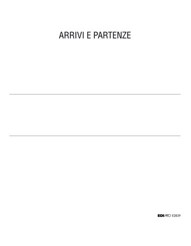 REGISTRO ARRIVI PARTENZE 31x24.5cm 46pag E2839 EDIPRO E2839 EDIPRO ALBERGHI-RISTORANTI