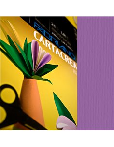 Blister 10fg cartoncino 35x50cm 220gr viola Cartacrea Fabriano 46435104