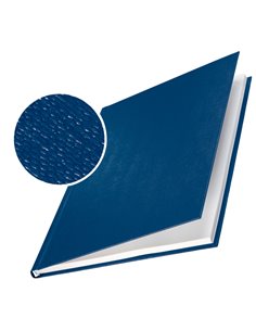 10 COPERTINE RIGIDE IMPRESSBIND 7MM BLU FINITURA LINO 73910035 LEITZ CARTELLINE E COPERTINE PER RILEGATURE