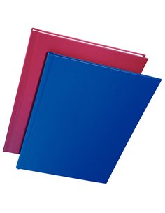 10 COPERTINE RIGIDE IMPRESSBIND 10,5MM BLU FINITURA LINO 73920035 LEITZ CARTELLINE E COPERTINE PER RILEGATURE