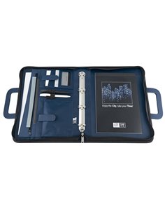 CARTELLA PORTABLOCCO PROFESSIONAL 36X28.5X6CM BLU City Time 4853-BL 2