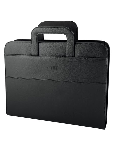 CARTELLA PORTABLOCCO PROFESSIONAL 36X28.5X6CM NERO City Time 4853-N City Time PORTABLOCCHI AGENDE E TACCUINI