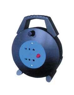 PROLUNGA CON AVVOLGICAVO MULTIPRESE 5MT MELCHIONI 492518042 MKC CAVI-PRESE-PROLUNGHE