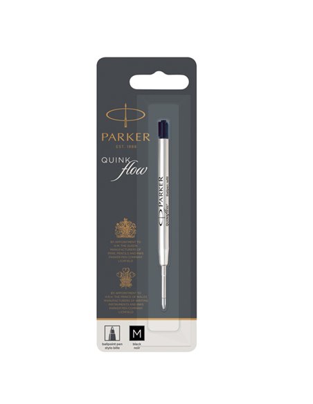 REFILL SFERA PARKER QUINKflow MEDIO NERO 1950369 PARKER REFILL SFERA