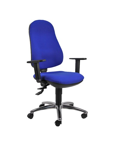 SEDIA OPERATIVA Ariel BLU C/BRACC. REGOLABILI AISYC/BRF/EB Unisit SEDUTE OPERATIVE