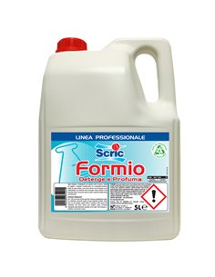 DETERGENTE PAVIMENTI IGIENIZZANTE SCRIC 5 LITRI FORMIO 120704810020 SCRIC DETERGENTI-DETERSIVI PER PULIZIA