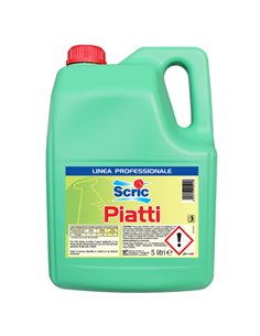 DETERGENTE PIATTI SCRIC 5 LITRI 120604000459 SCRIC DETERGENTI-DETERSIVI PER PULIZIA