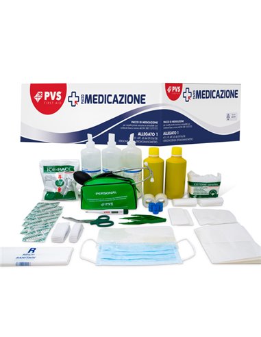 KIT REINTEGRO PRONTO SOCCORSO OLTRE 3 PERSONE ALLEGATO1 PDM091 PVS VALIGETTE PRONTO SOCCORSO E DISPOSITIVI SALVAVITA