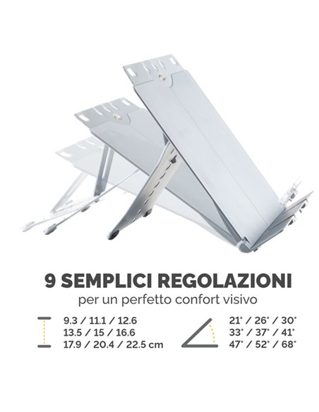 LEGGIO BOOK-LIFT A4 21140 SILVER FELLOWES 21140