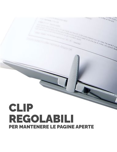 LEGGIO BOOK-LIFT A4 21140 SILVER FELLOWES 21140