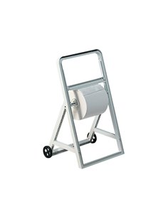 DISPENSER CAVALLETTO C/RUOTE PER BOBINE DI CARTA MAR PLAST A56611 MAR PLAST ACCESSORI PER IL BAGNO E DISPENSER