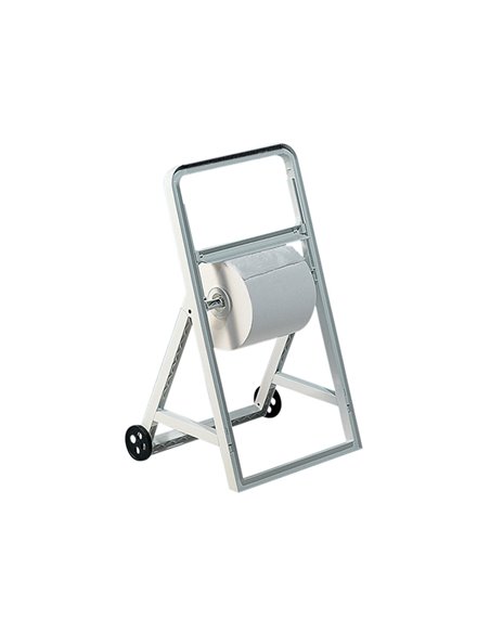 DISPENSER CAVALLETTO C/RUOTE PER BOBINE DI CARTA MAR PLAST A56611 MAR PLAST ACCESSORI PER IL BAGNO E DISPENSER