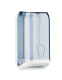 DISPENSER CARTA IGIENICA IN FOGLI TRASPARENTE/BIANCO MAR PLAST A62110