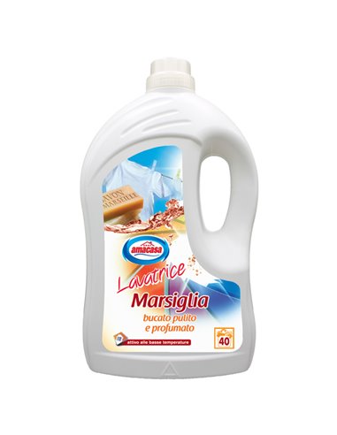 DETERSIVO LAVATRICE MARSIGLIA LIQUIDO 3LT AMACASA 100905000311 AMACASA DETERGENTI-DETERSIVI PER PULIZIA