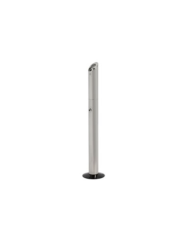 PORTACENERE INOX CON BASE H 92CM 1609001 STUDIO T CESTINI E POSACENERE