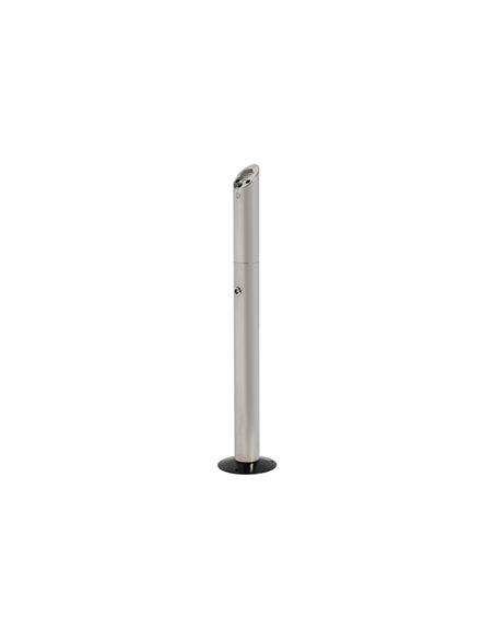 PORTACENERE INOX CON BASE H 92CM 1609001 STUDIO T CESTINI E POSACENERE