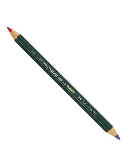 MATITA BICOLORE GROSSA ROSSO-BLU 873 FABER CASTELL 117500