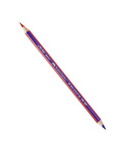 MATITA BICOLORE SOTTILE ROSSO-BLU Janus 2160 FABER CASTELL 116000 FABER-CASTELL MATITE USI PARTICOLARI