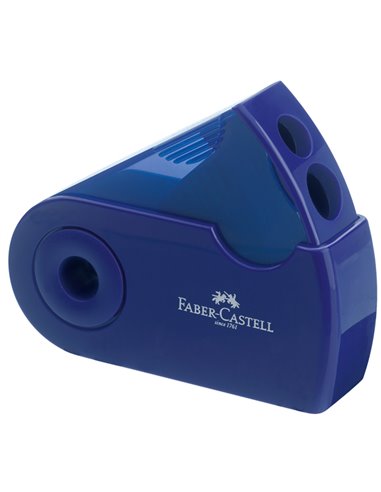 TEMPERAMATITE SLEEVE 2 FORI C/SERBATOIO FABER CASTELL 182701 FABER-CASTELL TEMPERAMATITE CON CONTENITORE