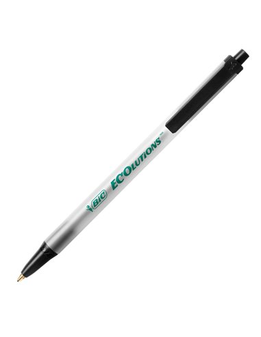 SCATOLA 50 PENNE A SFERA SCATTO ECOlutions NERO 1.0MM BIC 8806871 BIC A SCATTO