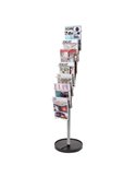 ESPOSITORE DA TERRA A 7 TASCHE A4 IN METALLO ALBA DDFIL7S