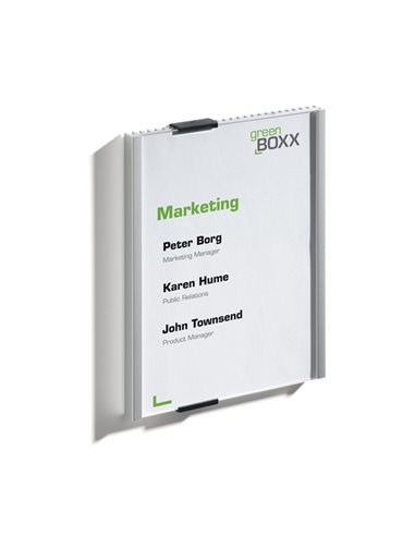 TARGA FUORIPORTA 14,9X21,1CM INFO SIGN DURABLE 4803-23 DURABLE TARGHE