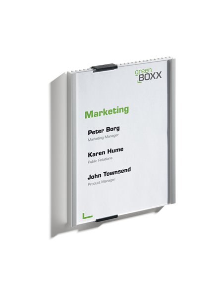 TARGA FUORIPORTA 14,9X21,1CM INFO SIGN DURABLE 4803-23 DURABLE TARGHE