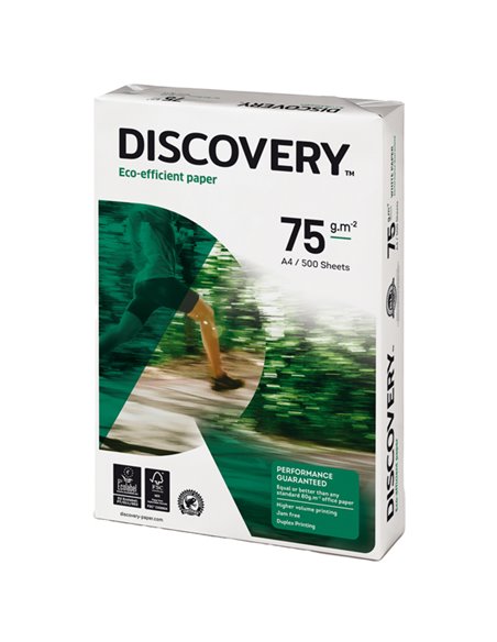 CARTA BIANCA DISCOVERY 75 A4 75GR 500FG DISCOVERY75A4 Discovery 70/80gr BIANCA