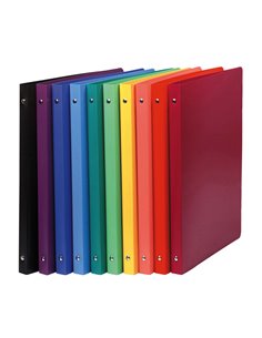 RACCOGLITORE PP OPACO A4 4 ANELLI Ø15MM COLORI ASS. 51199E EXACOMPTA RACCOGLITORI AD ANELLI