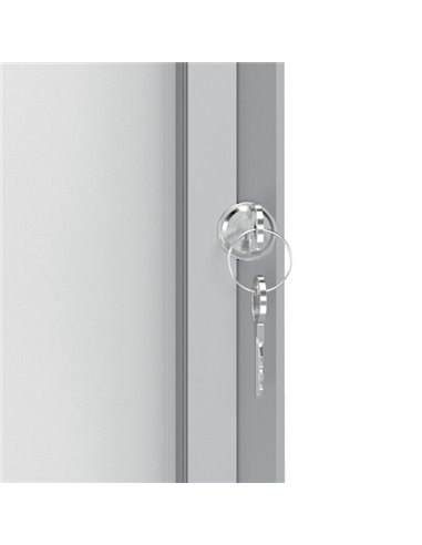BACHECA PER ESTERNI BIANCA MAGNETICA 9XA4 VERTICALE NOBO 1902580