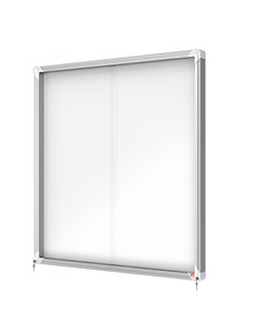 BACHECA PER INTERNI IN METALLO 12XA4 ANTE SCORREVOLI NOBO 1902570 NOBO BACHECHE PER INTERNI 2