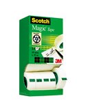 Multi pack 12+2 nastro adesivo Scotch® Magic™ 810 19mmx33mt permanente 7100026965