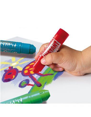 TEMPERA SOLIDA PLAYCOLOR 12 COLORI in STICK da 10GR 10731