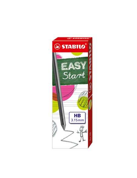 ASTUCCIO DA 6 MINE 3,15MM HB X STABILO'S MOVE EASY ERGO 7890/6-HB