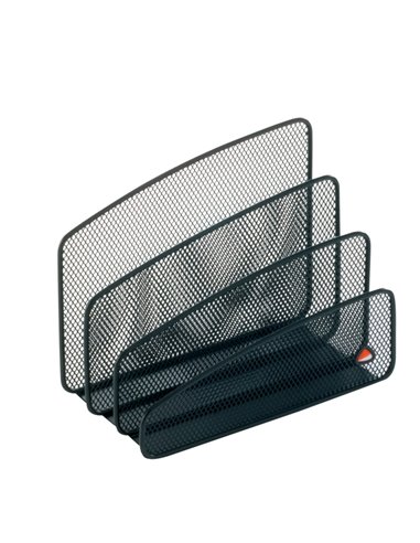 Sparticarte MESH in rete metallica nero ALBA MESHLETTER/N ALBA SPARTICARTE-REGGILIBRI