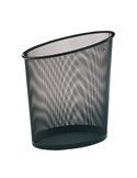 Cestino gettacarte 18lt MESH in rete metallica nero ALBA MESHCORB/N