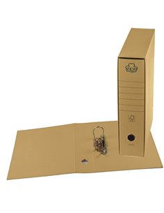 REGISTRATORE ECO NEW CAMOSCIO DORSO 8CM F.TO PROTOCOLLO 0201170-C BREFIOCART REGISTRATORI A LEVA