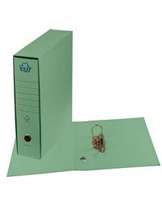 REGISTRATORE ECO NEW VERDE DORSO 8CM F.TO PROTOCOLLO 0201170-V BREFIOCART REGISTRATORI A LEVA