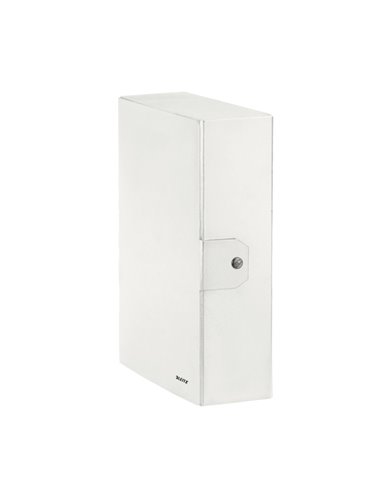 Scatola progetto WOW dorso 10cm bianco metal LEITZ 39680001 LEITZ SCATOLE ARCHIVIO CON BOTTONE