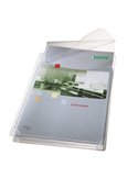 5 BUSTE FORATE C/SOFFIETTO E PATELLA 22X30 IN PVC LEITZ 47573003