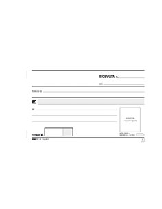 BLOCCO RICEVUTE GENERICHE 33FOGLI 3 COPIE AUTORIC. 9,9X17 E5564CT E5564CT EDIPRO BLOCCHI RICEVUTE-FATTURE 2