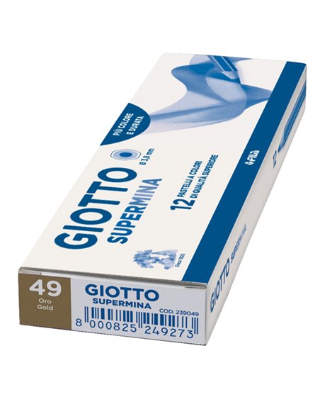 Pastello Giotto Supermina monocolore oro 49 F235149 GIOTTO PASTELLI COLORATI