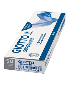Pastello Giotto Supermina monocolore argento 50 F235150 GIOTTO PASTELLI COLORATI 2