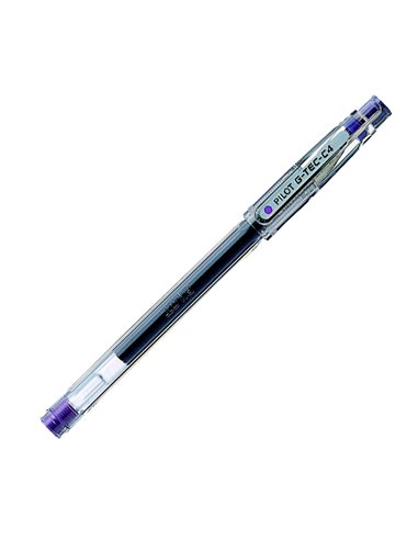 PENNA SFERA GEL G-TEC-C4 VIOLA 0.4MM PILOT 011658 PILOT CON CAPPUCCIO